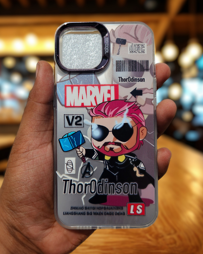 APPLE IPHONE ANIME CHARACTER PATTERN - MARVEL THORODINSON