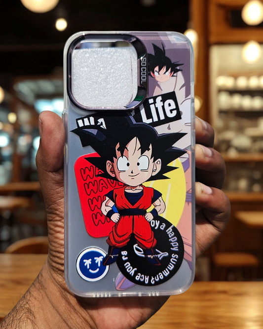 APPLE IPHONE ANIME CARTOON CHARACTER PATTERN -WAR LIFE- DRAGON BALL Z