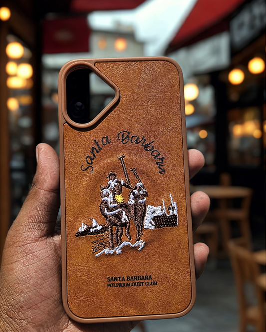 IPHONE APPLE LEATHER SANATA BARBARA JOCKEY POLO