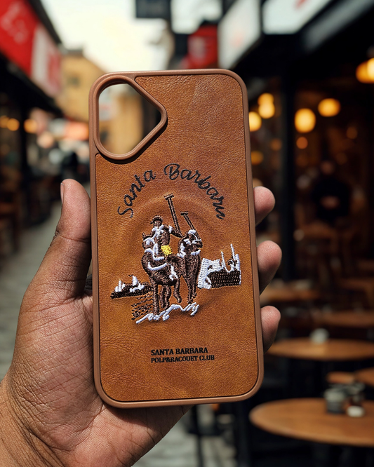 IPHONE APPLE LEATHER SANATA BARBARA JOCKEY POLO
