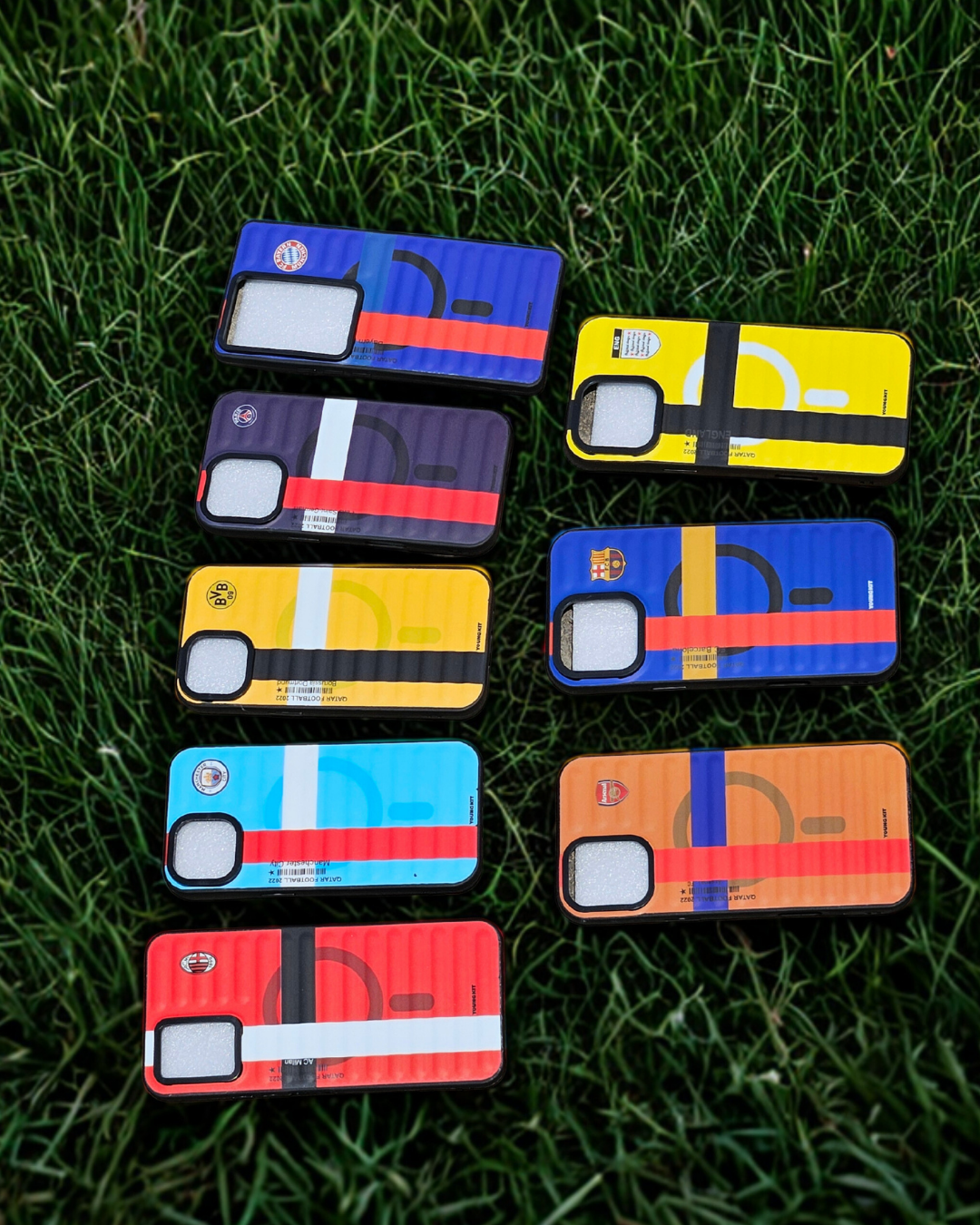 IPHONE APPLE FOOTBALL TEAM PATTERN- IN RED COLOUR - ACM