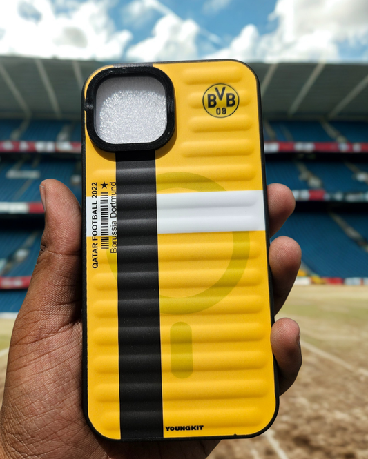 IPHONE APPLE  - FOOTBALL TEAM PATTERN-VBV- YELLOW COLOR
