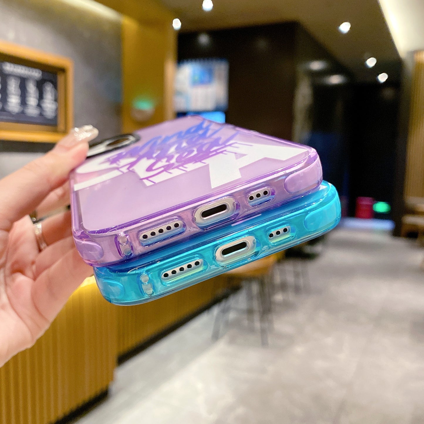 Apple iPhone New series Soft Luxury Sea Cases-pink