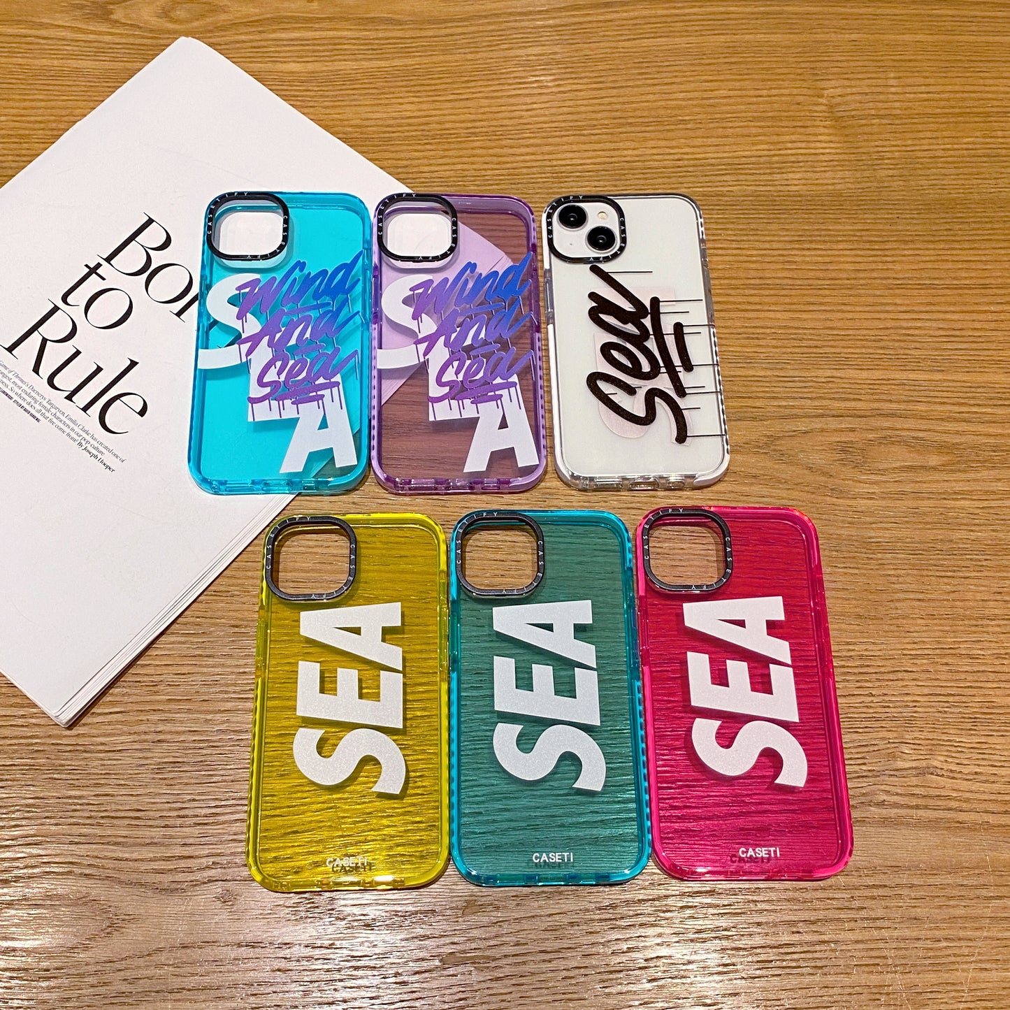 Apple iPhone New series Soft Luxury Sea Cases-pink